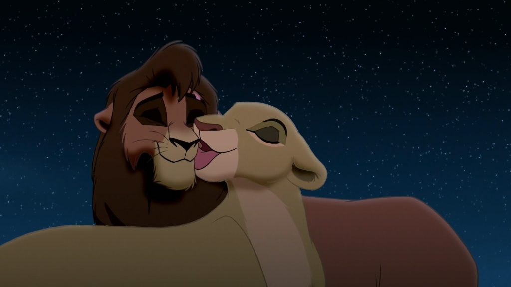 Résultat de recherche d'images pour "le roi lion kiara et kovu"