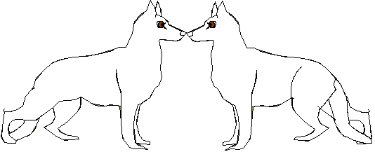 German SHepherd Lineart (real).PNG