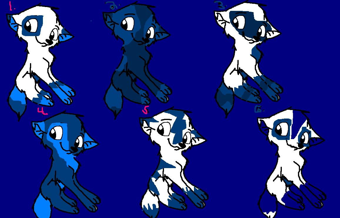 Sappfire and blue wind's pups.JPG