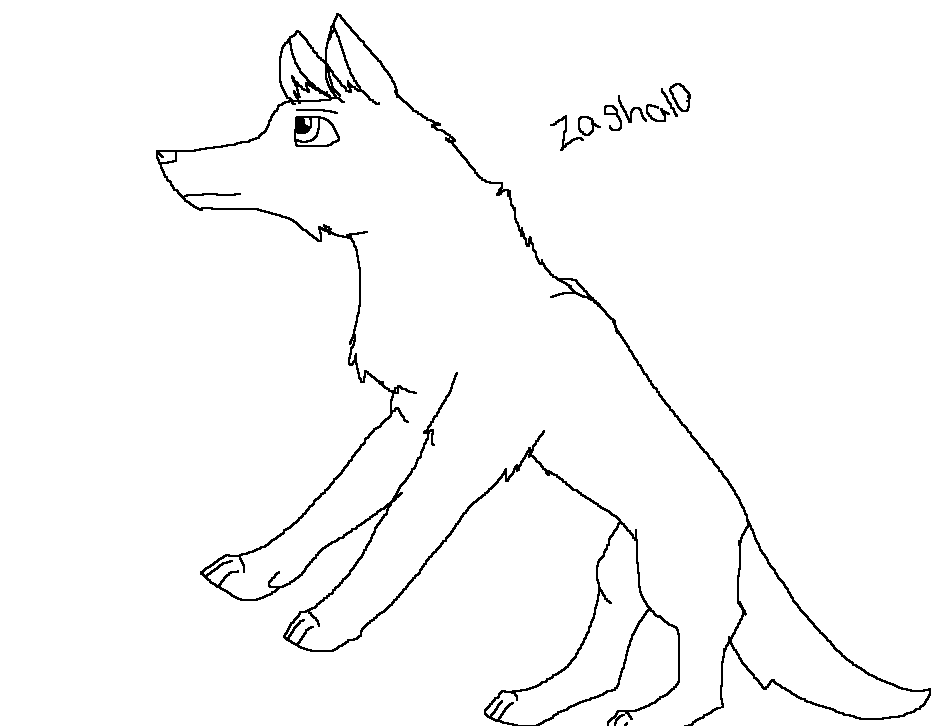 lineart wolf.PNG