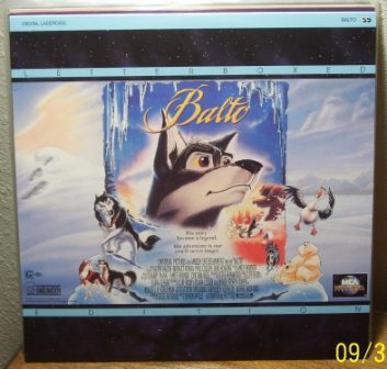 Balto Laserdisc