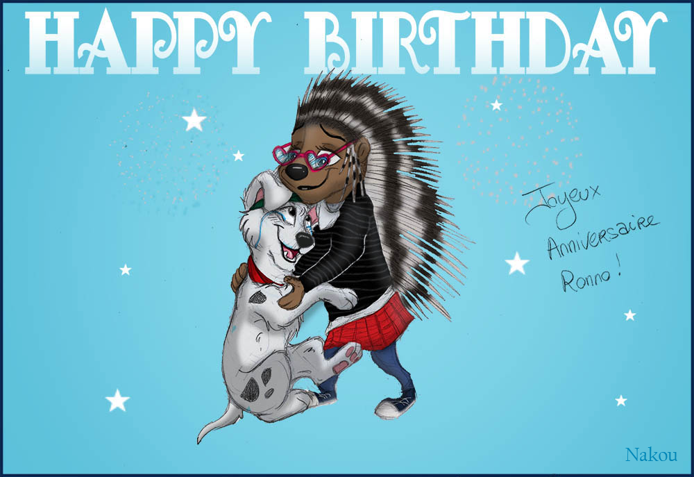 Happy Birthday Ronno