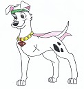 Trois-Pattes is Krypto the Super-Dog