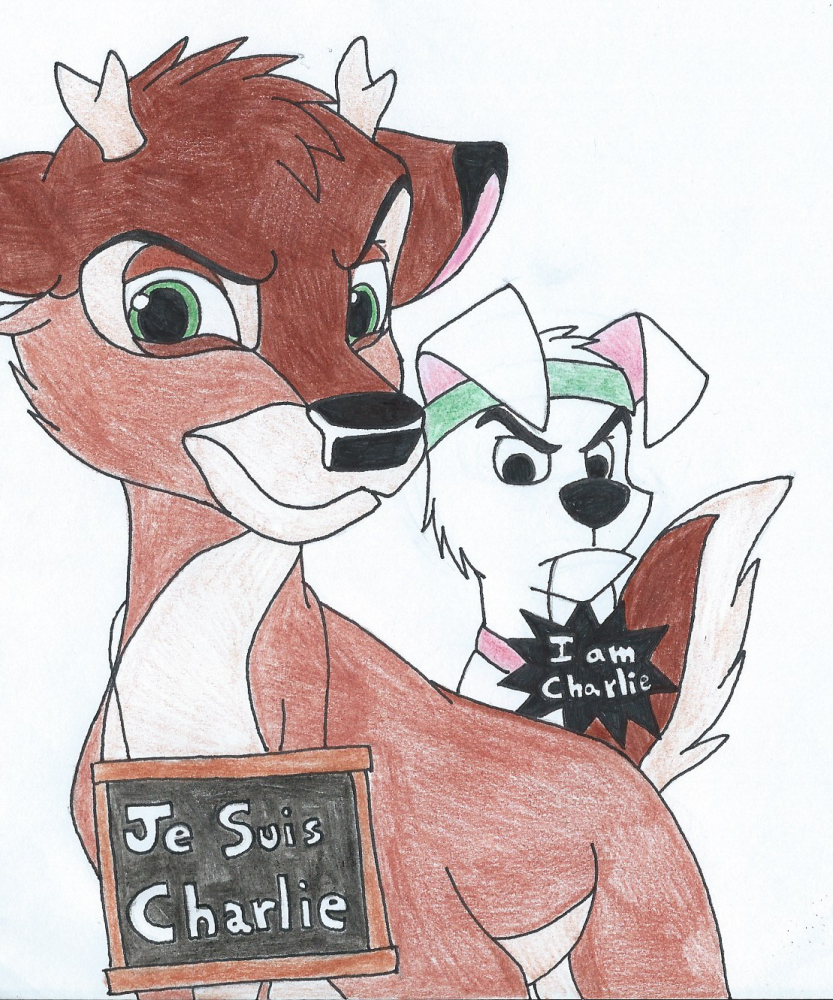 Trois-Pattes et Ronno : Nous Sommes Charlie !!!