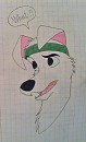 Dessin de Trois-Pattes adolescend