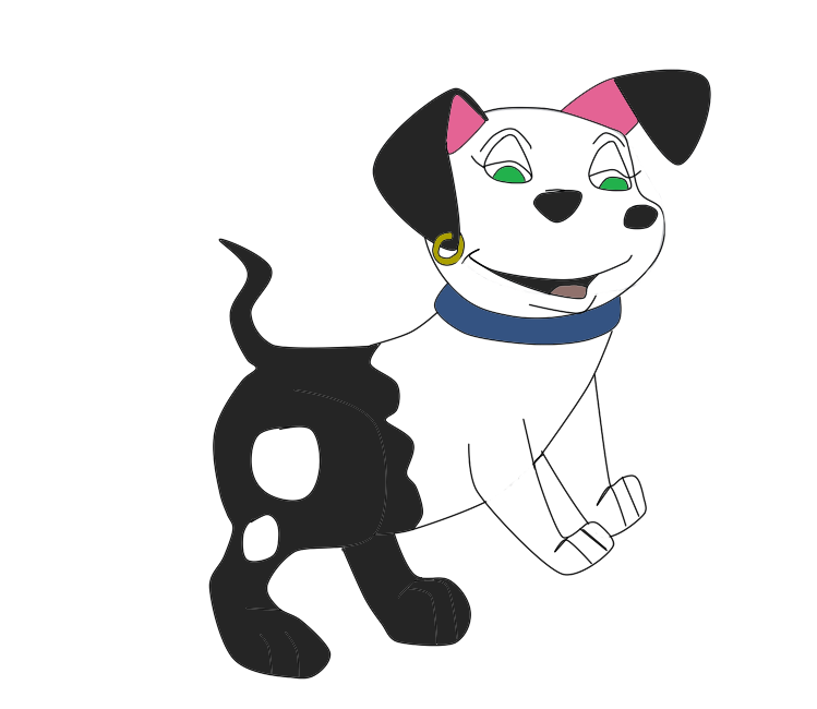 A drawing of Two-Tone by me