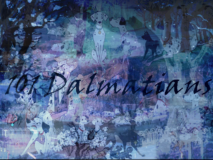 101 Dalmatians Collage