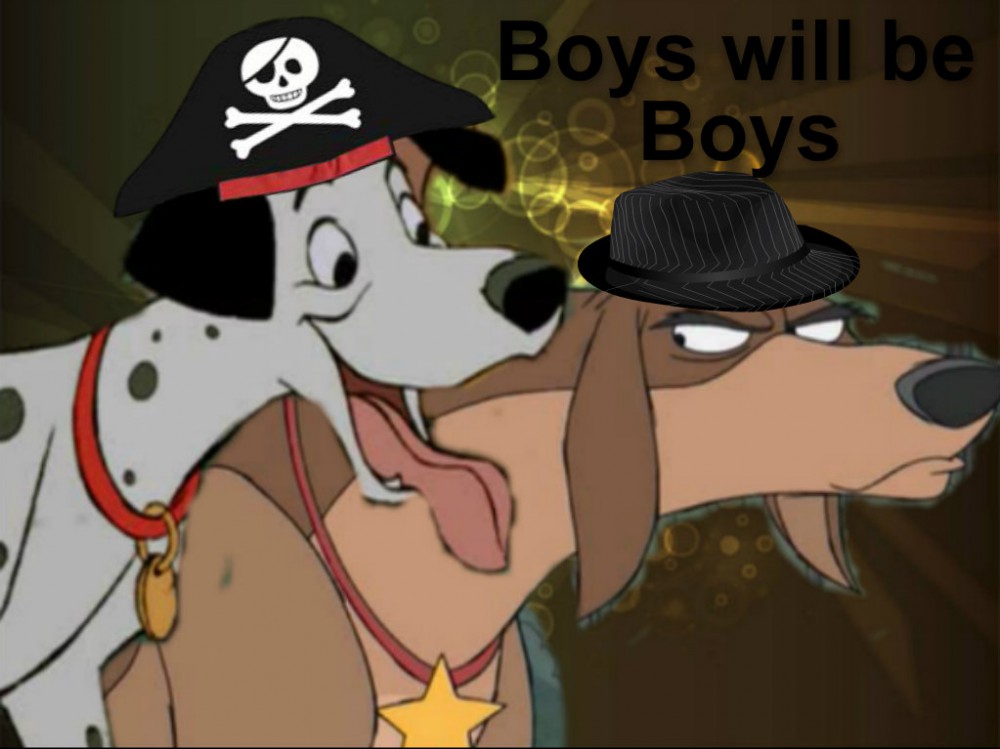 Pongo & thunder bolt - Boys will be boys, 