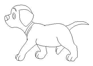 Dalmatian Blank Render