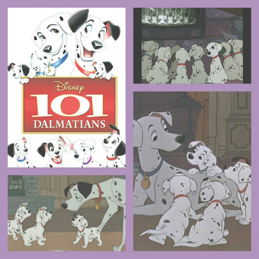 101 Dalmatians collage