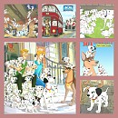 Patch's London adventure collage