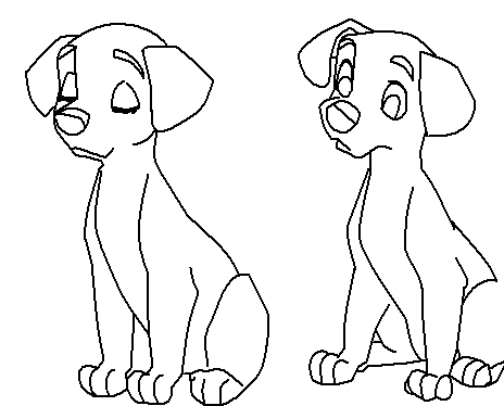 Two puppies base