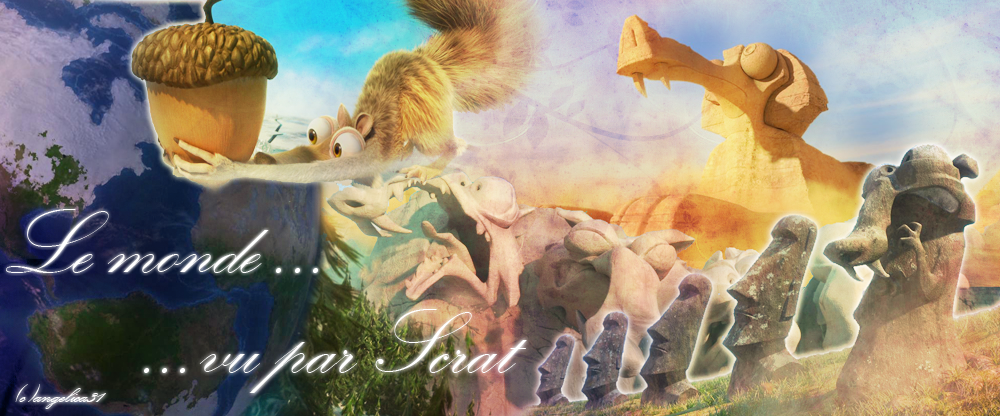 Le monde vu par Scrat
