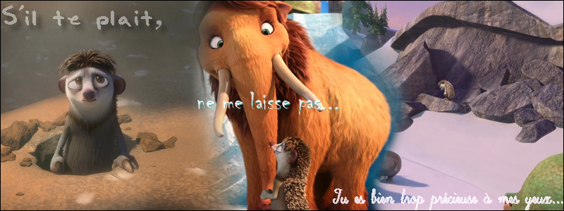 Don't leave me...
