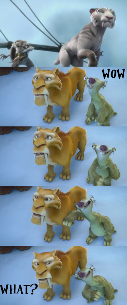 Diego's Reaction to First seeing Shira