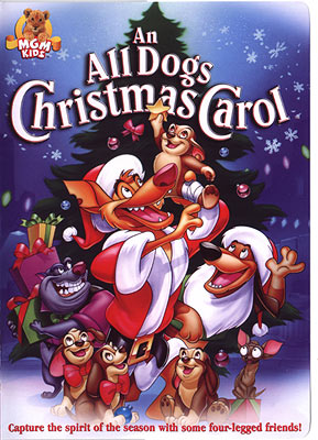 An All Dogs Christmas Carol DVD Cover