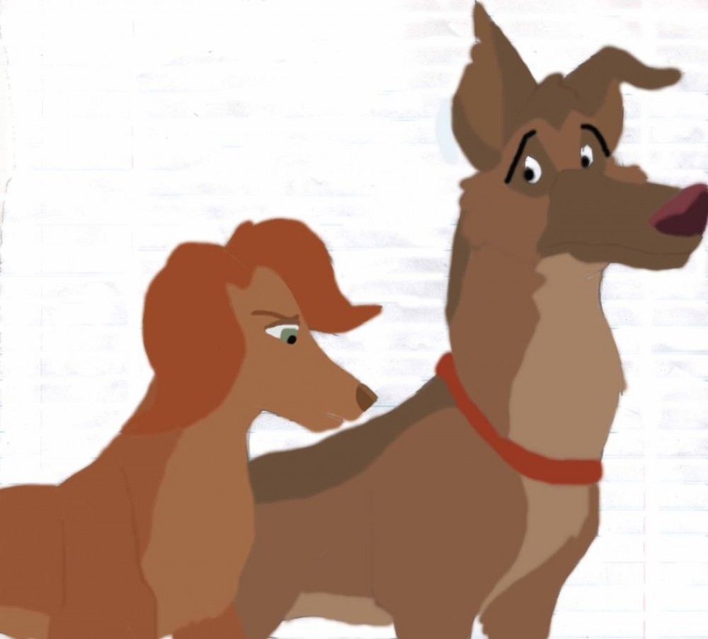 Charlie and Sasha doodle