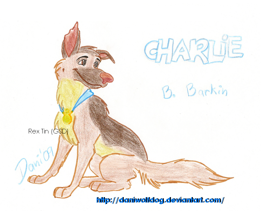 My first drawing of Charlie....