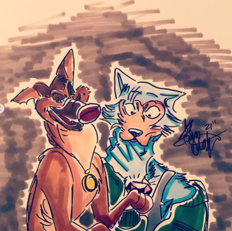 Legoshi and Charlie 