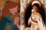 Vraie Anastasia contre version animée