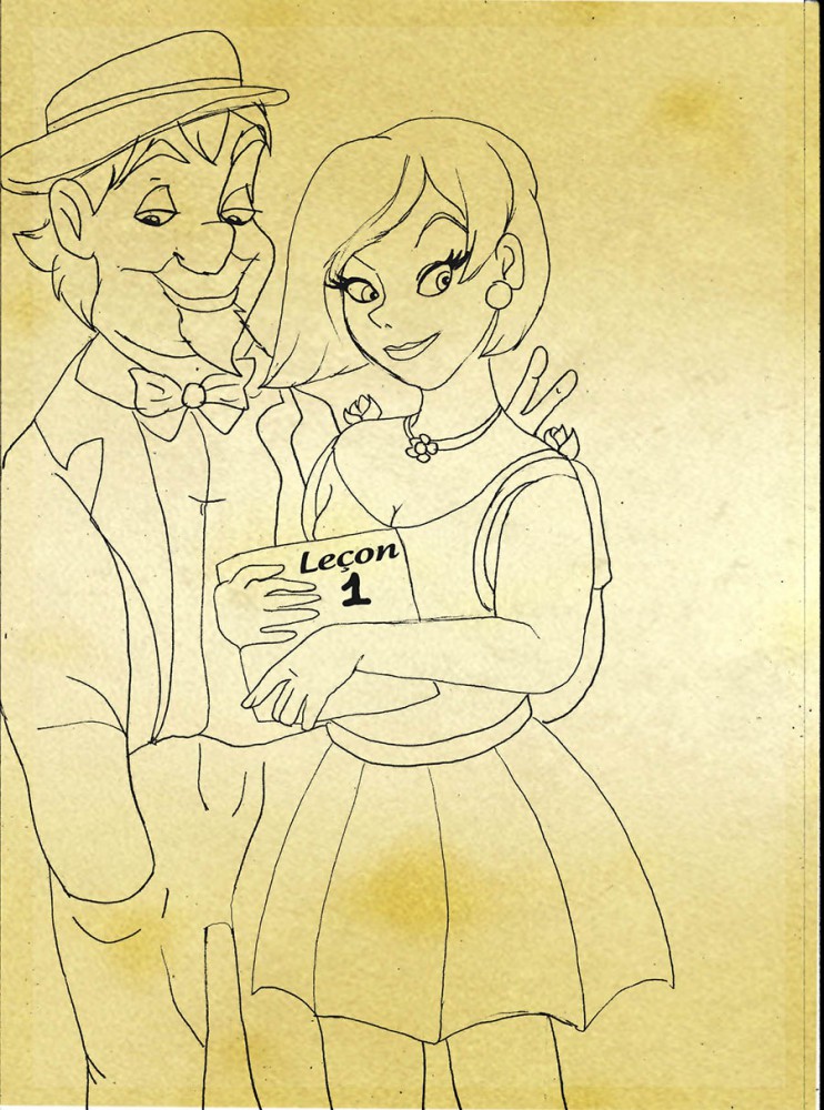 Sophie et Vlad à l'université