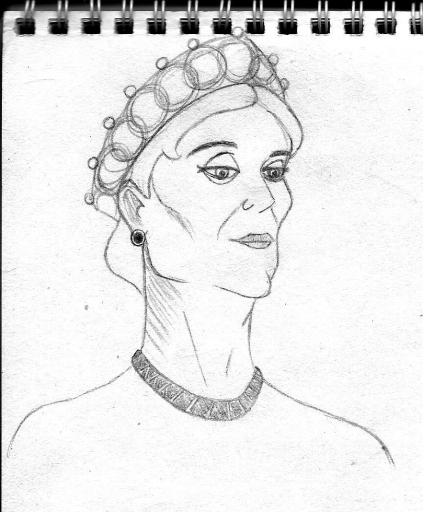 1er dessin AnS de l'impératrice ?