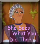 She Sees What You Did Thar