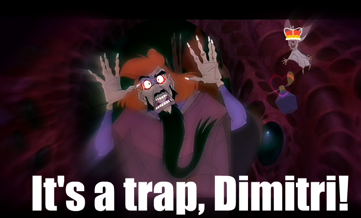 Watch out Dimitri!