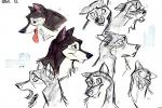 Art concept des personnages.