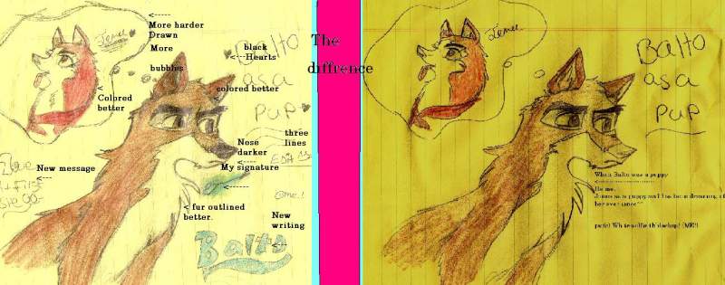 The diffrence^^