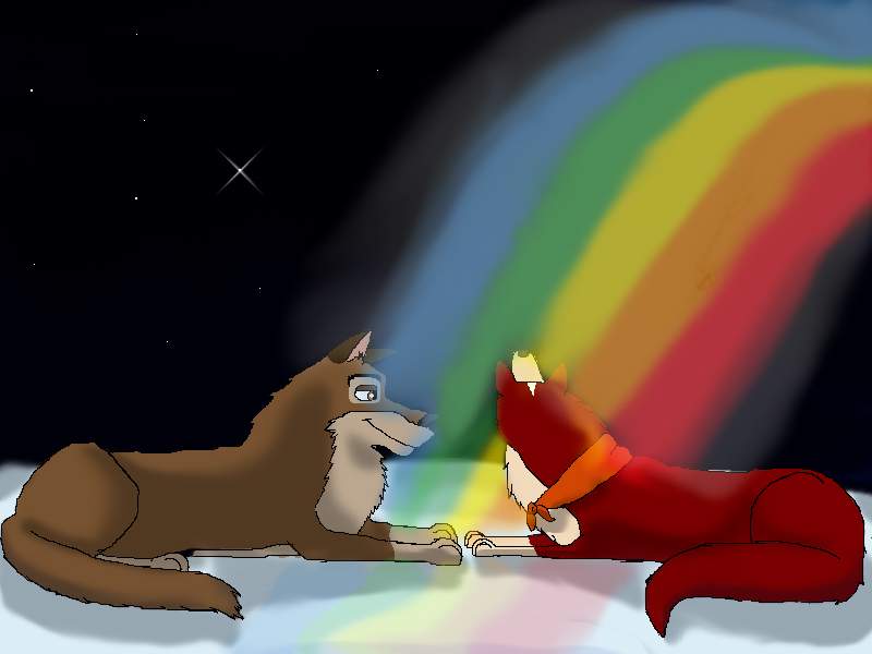 Balto and Jenna (First Balto picture)