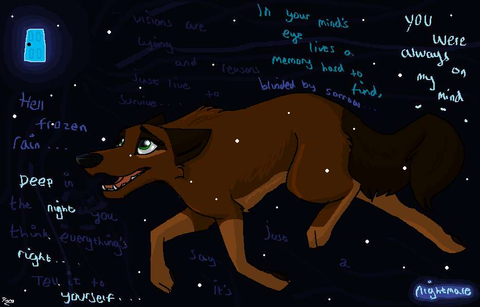 Lyric Doodle (Silent Hill style)