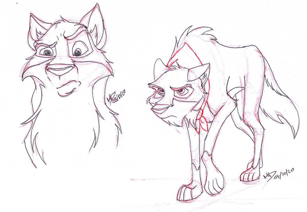 Balto - Sketches