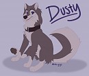 Dusty, but less poofy