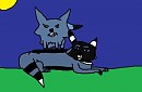 Jasco & Sheila for Kayla Dark Dog