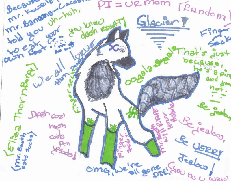 Glacier! (with random phrases....)