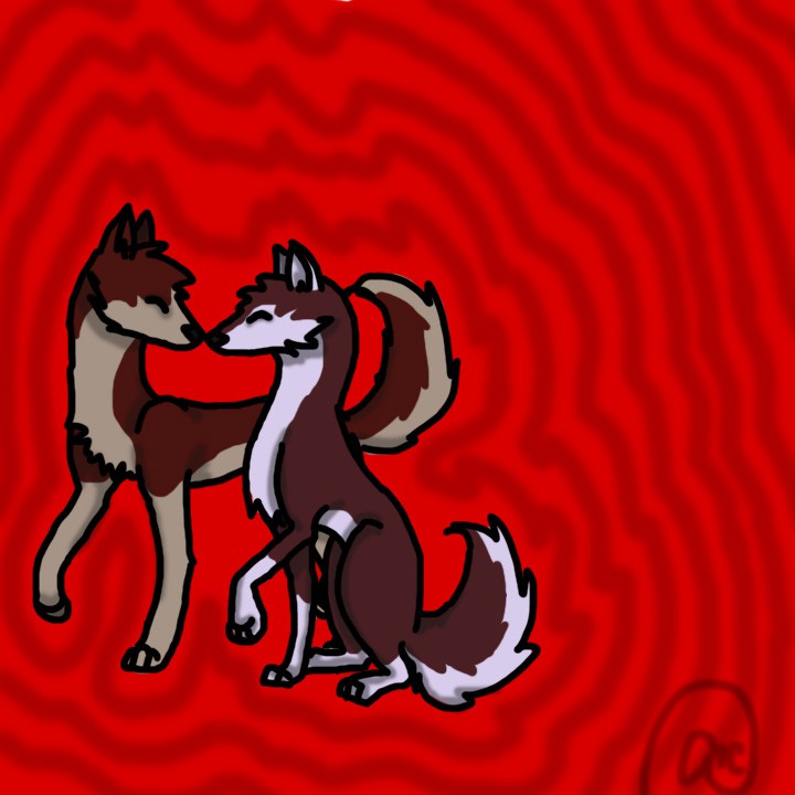 LiaDealtoe's Request- Serene and Dingo