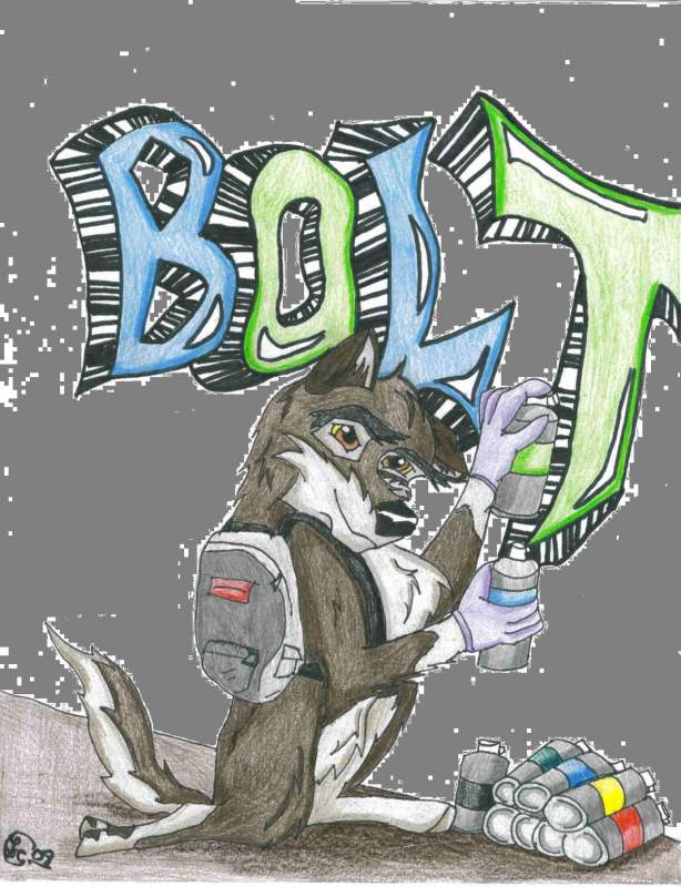 Balto tries Graffiti