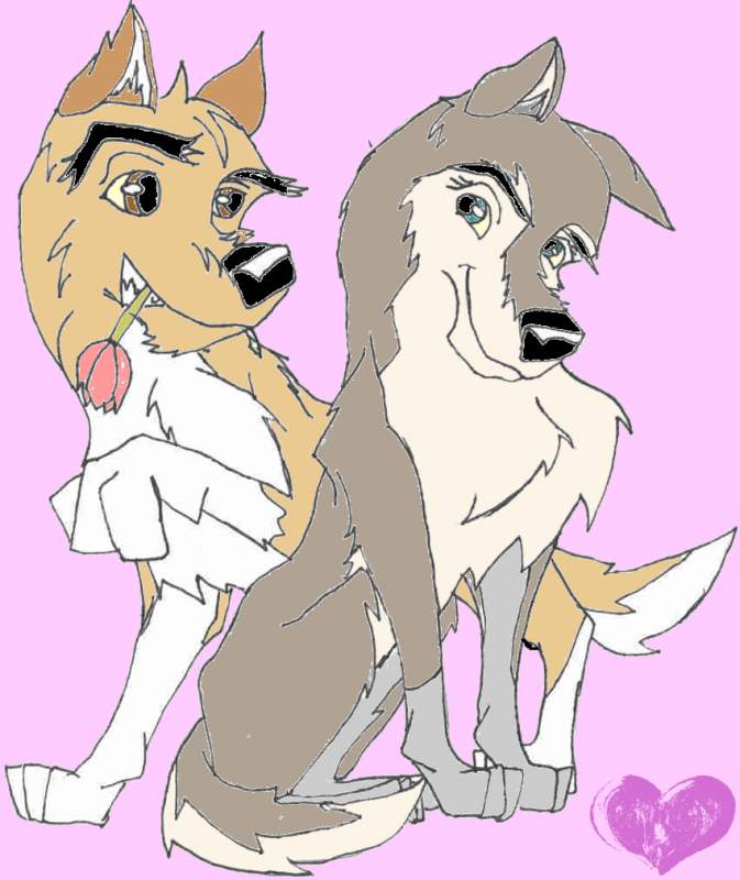 Young Love- line art style!