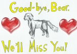 Bear We'll Miss You!