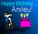 Anileu's birthday card