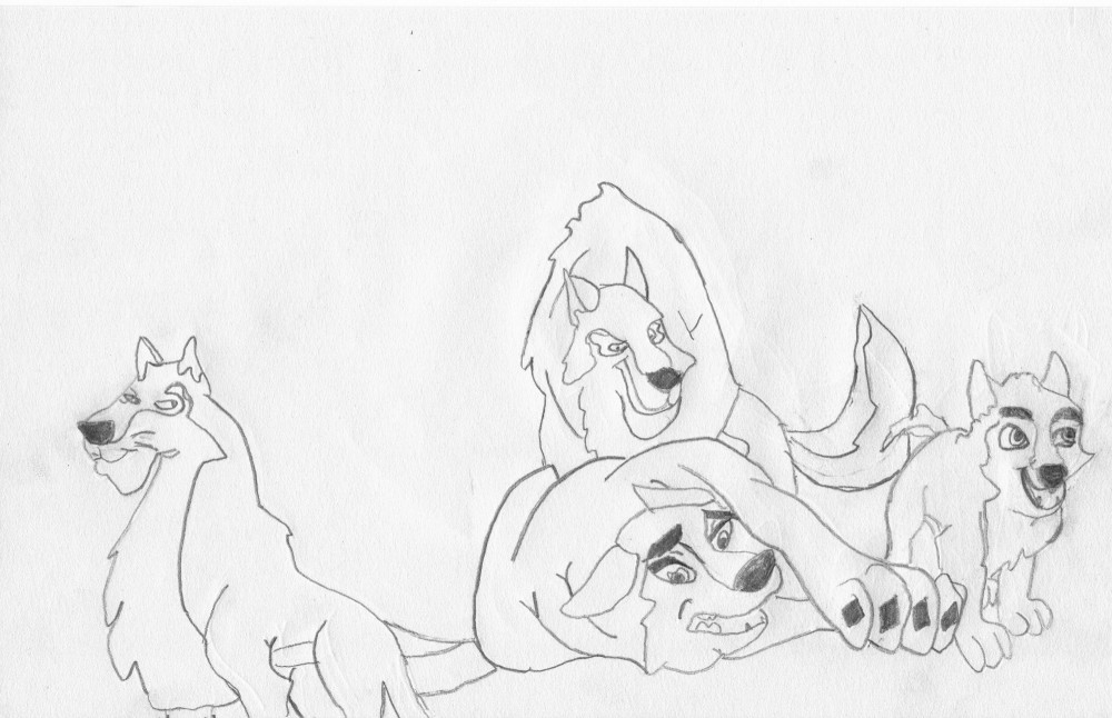 Cover art, PolePlay with Wolf Girl. Step 1.