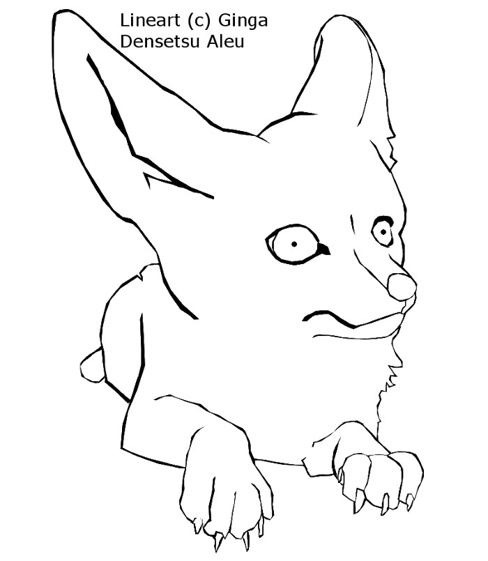 A lineart for you to use