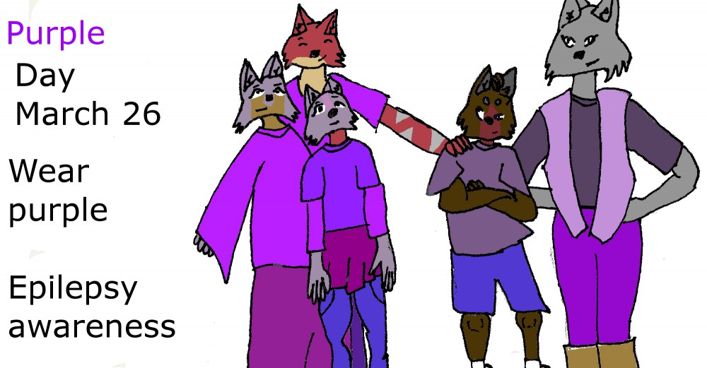 Purple day is March 26