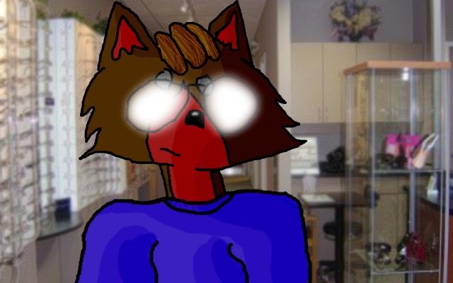 Cupun goes to the eye doctor