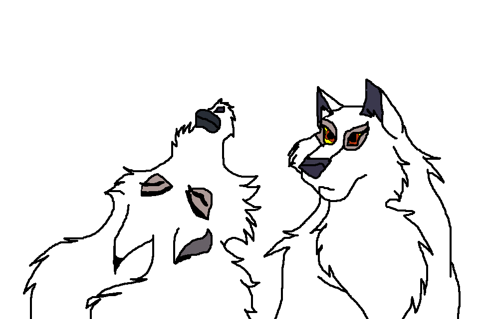 The White wolf