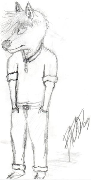 Quick anthro sketch