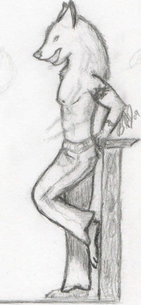 Male Anthro Pose