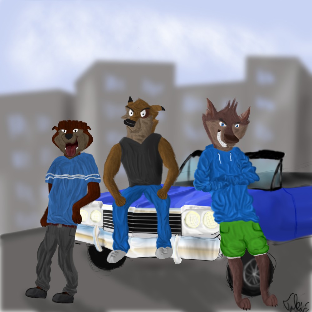 The trio done :D