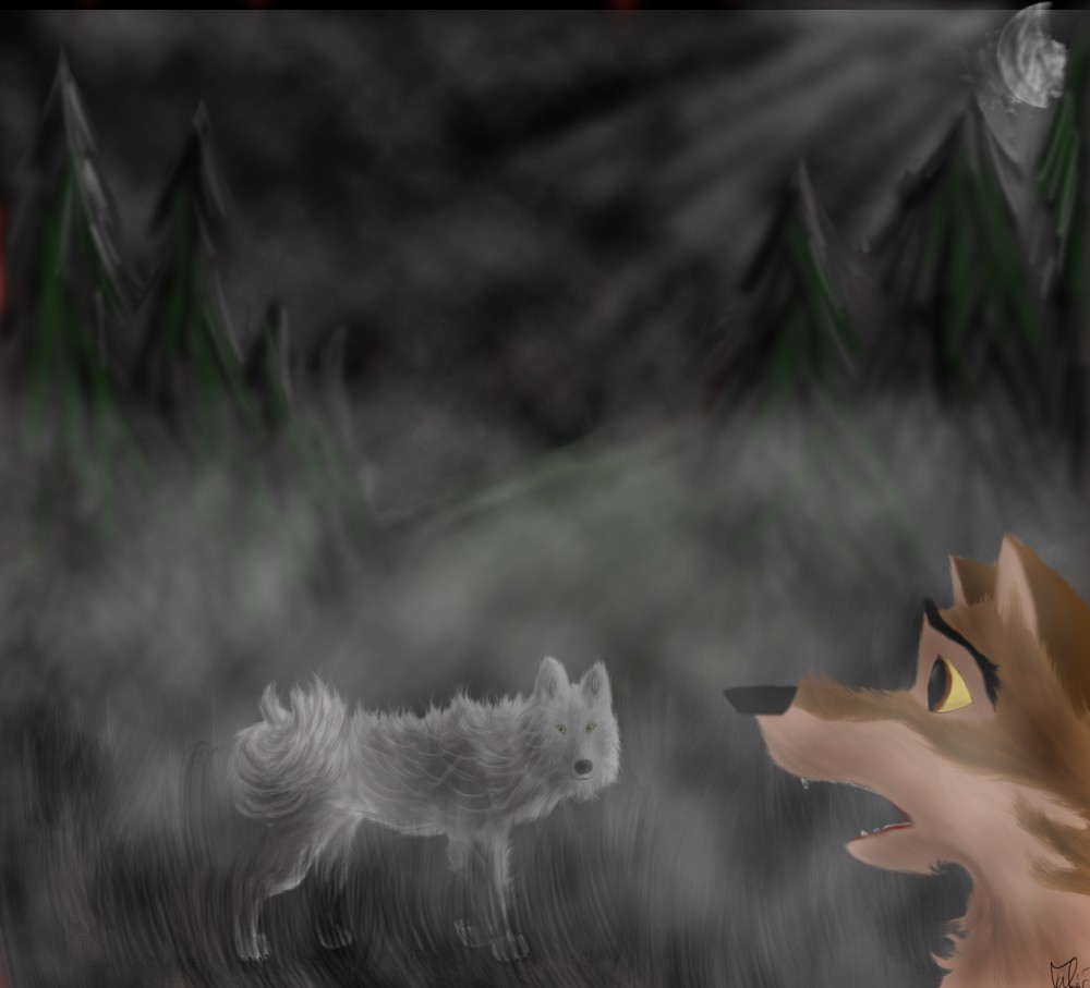 Balto met White Wolf